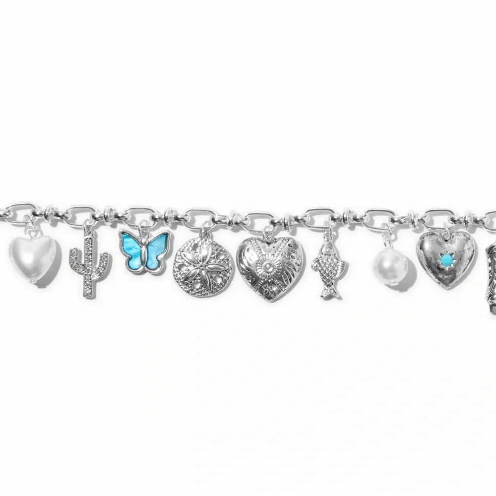 NWOT Cowgirl Charm Bracelet